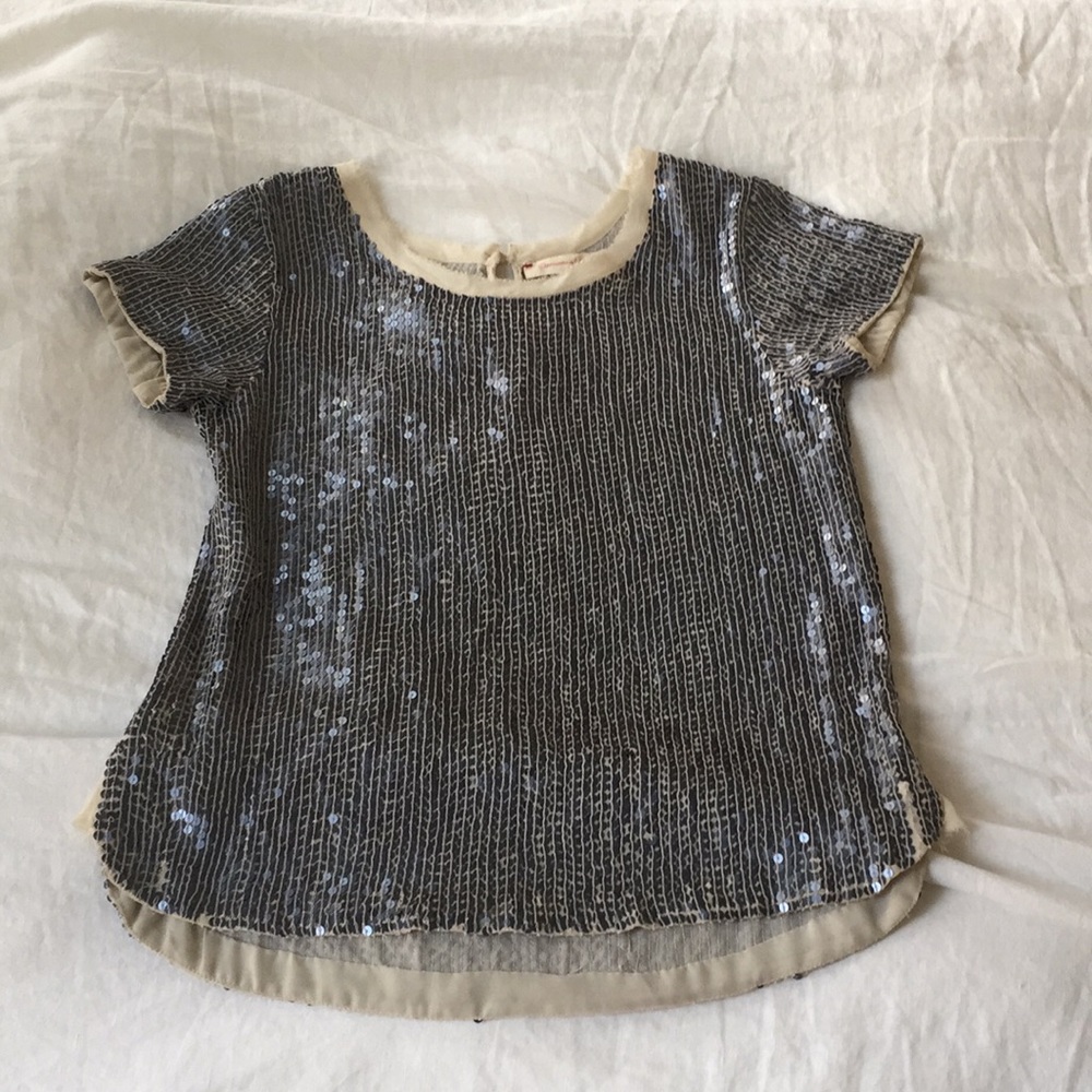 Anthropologie sparkling shirt